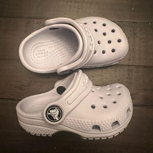 CROCS Kids Classic Slippers - light gray